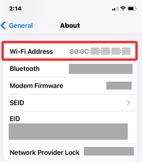 铜梁苹果mac维修如何在iPhone查找MAC地址 