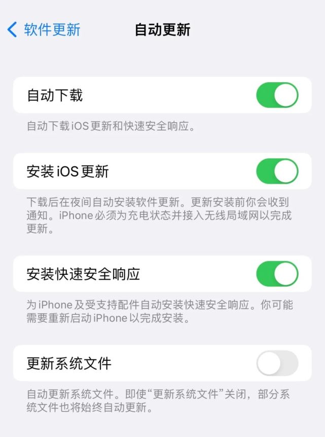 铜梁苹果手机维修分享苹果快速安全响应更新有必要安装吗 